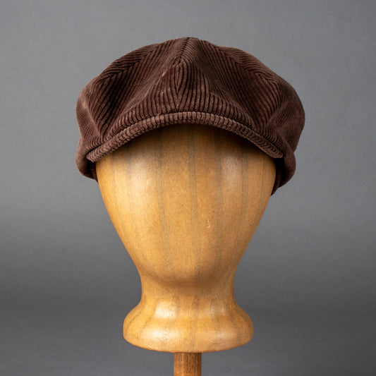 Stetson8 - Panel Schiebermütze Cord Garage Theme - Coffee BeanMützeBritish Parts Luzern