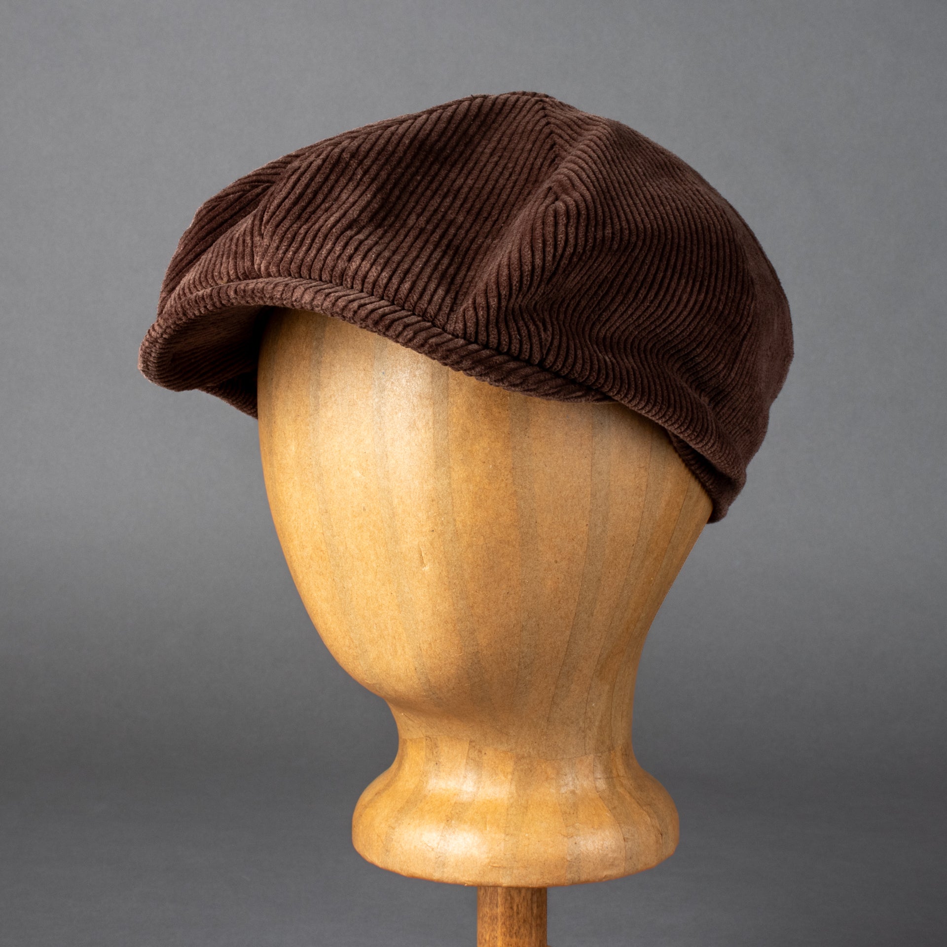 Stetson8 - Panel Schiebermütze Cord Garage Theme - Coffee BeanMützeBritish Parts Luzern