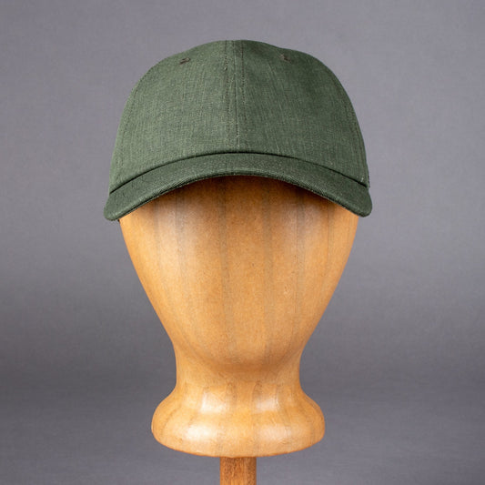 StetsonBaseball Cap Cotton / Linen Waxed OliveTrucker CapBritish Parts Luzern