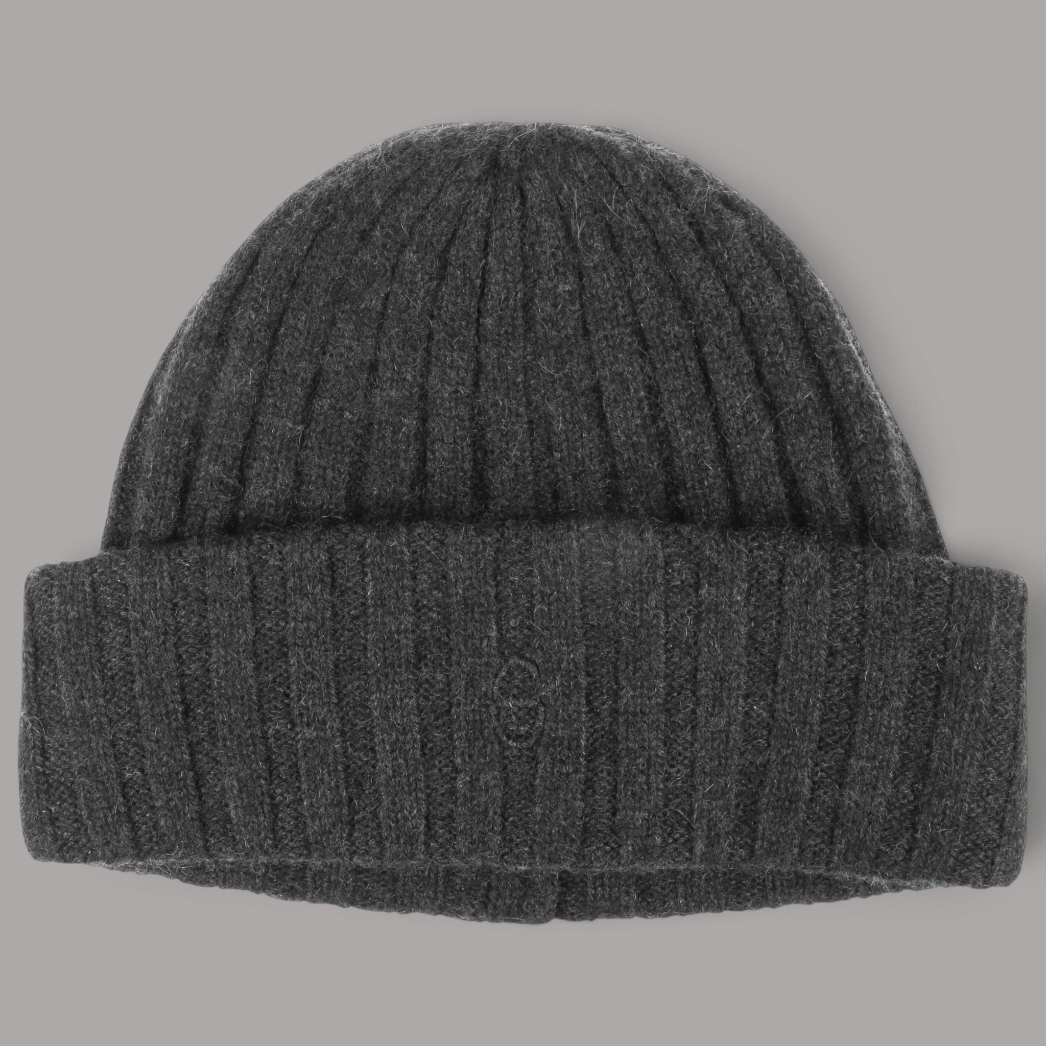 Stetson Cashmere Beanie in Anthracite Melange, British Parts Lucerne