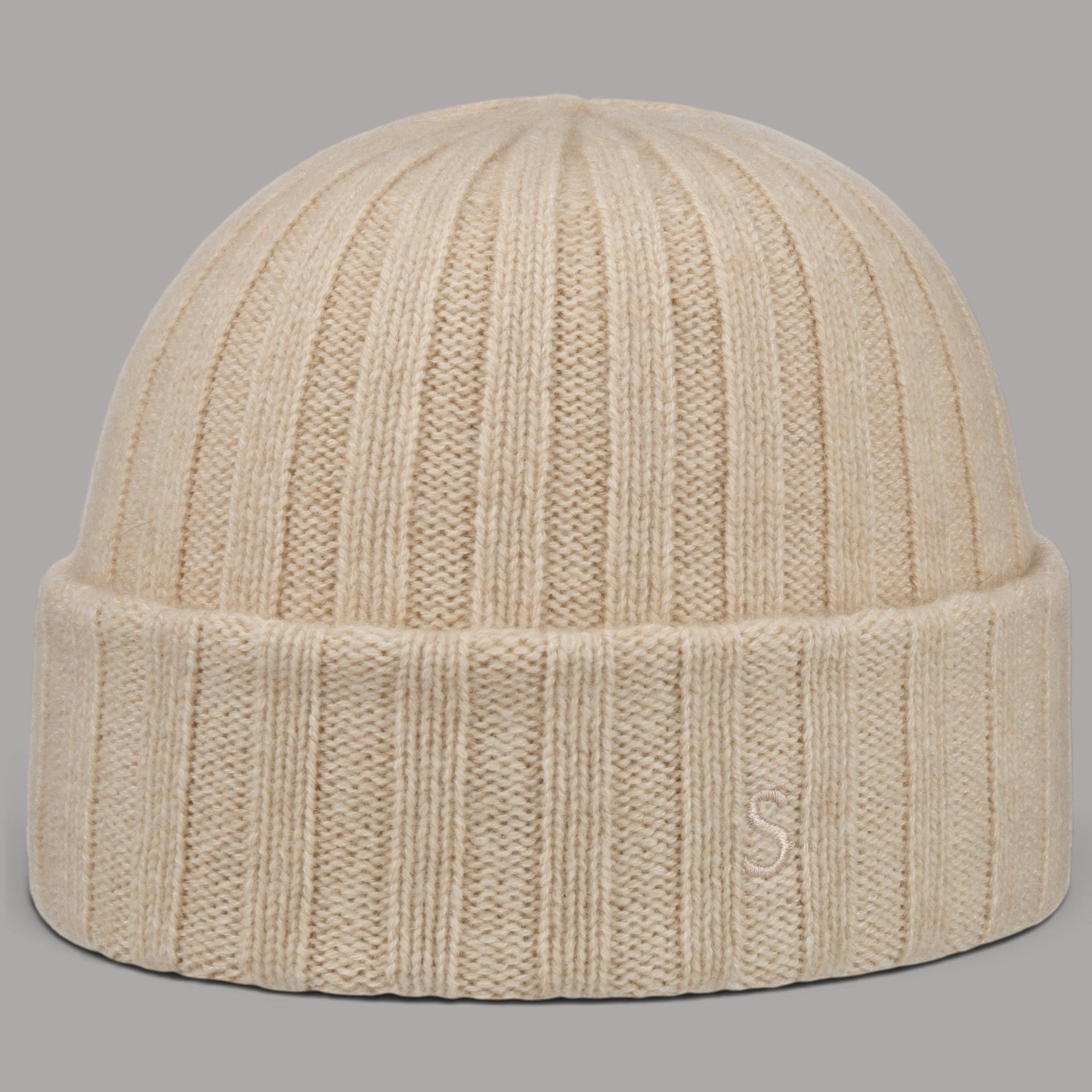 Stetson Beanie made of undyed cashmere - sustainable beanie from British Parts Lucerne