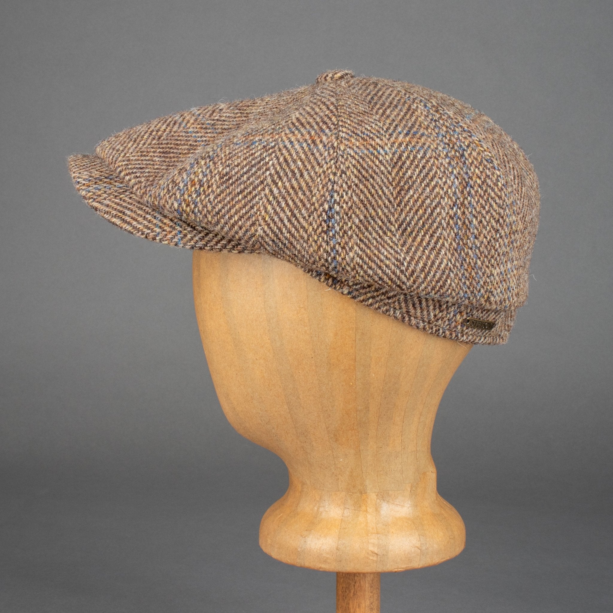 StetsonHatteras Harris Tweed SchiebermützeMützeBritish Parts Luzern