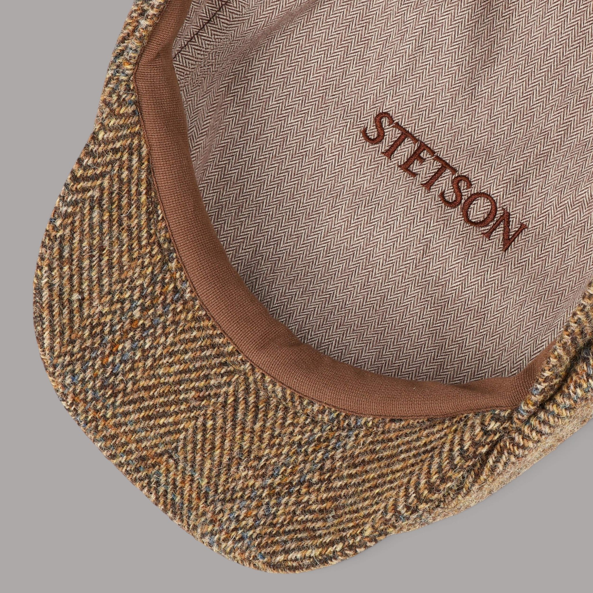 StetsonHatteras Harris Tweed SchiebermützeMützeBritish Parts Luzern