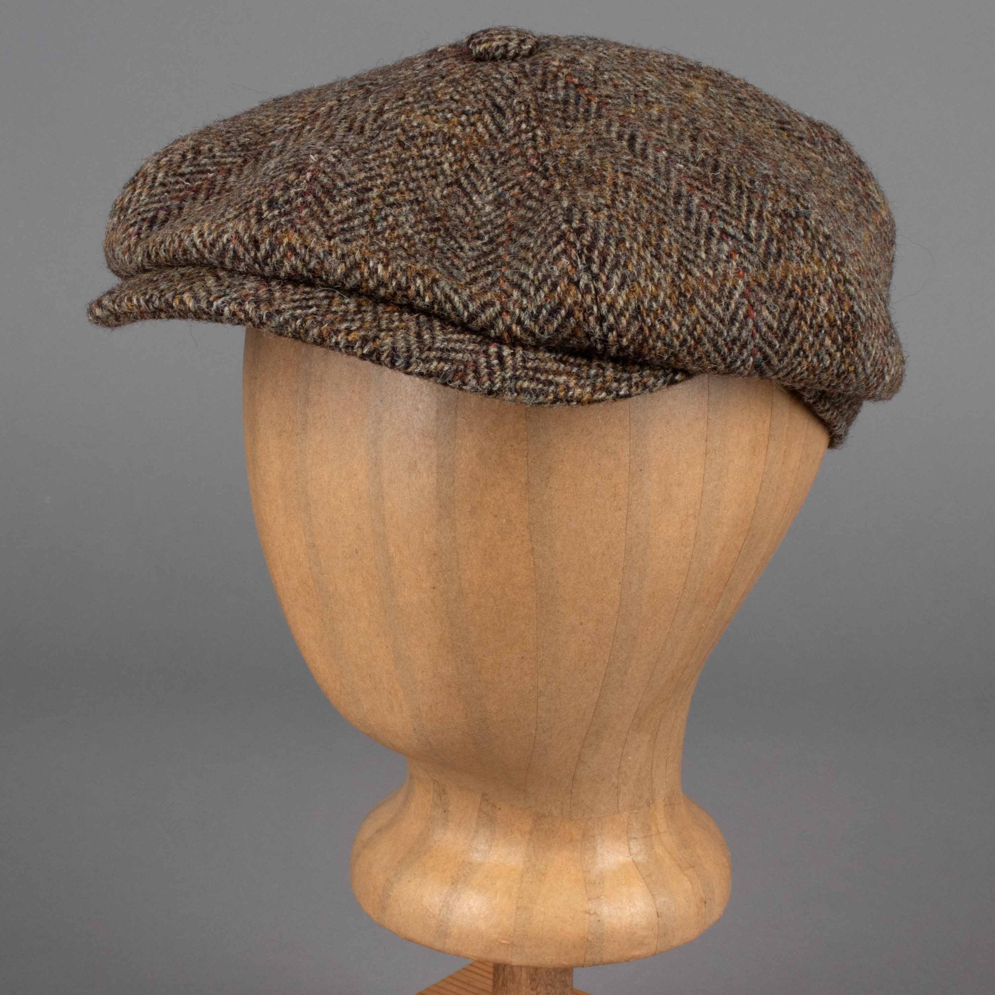 StetsonHatteras Harris Tweed SchiebermützeMützeBritish Parts Luzern