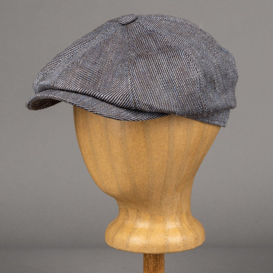 StetsonHatteras Leinen Schiebermütze blauMützeBritish Parts Luzern