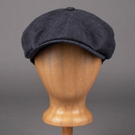 StetsonHatteras Leinen Schiebermütze dunkelgrauMützeBritish Parts Luzern