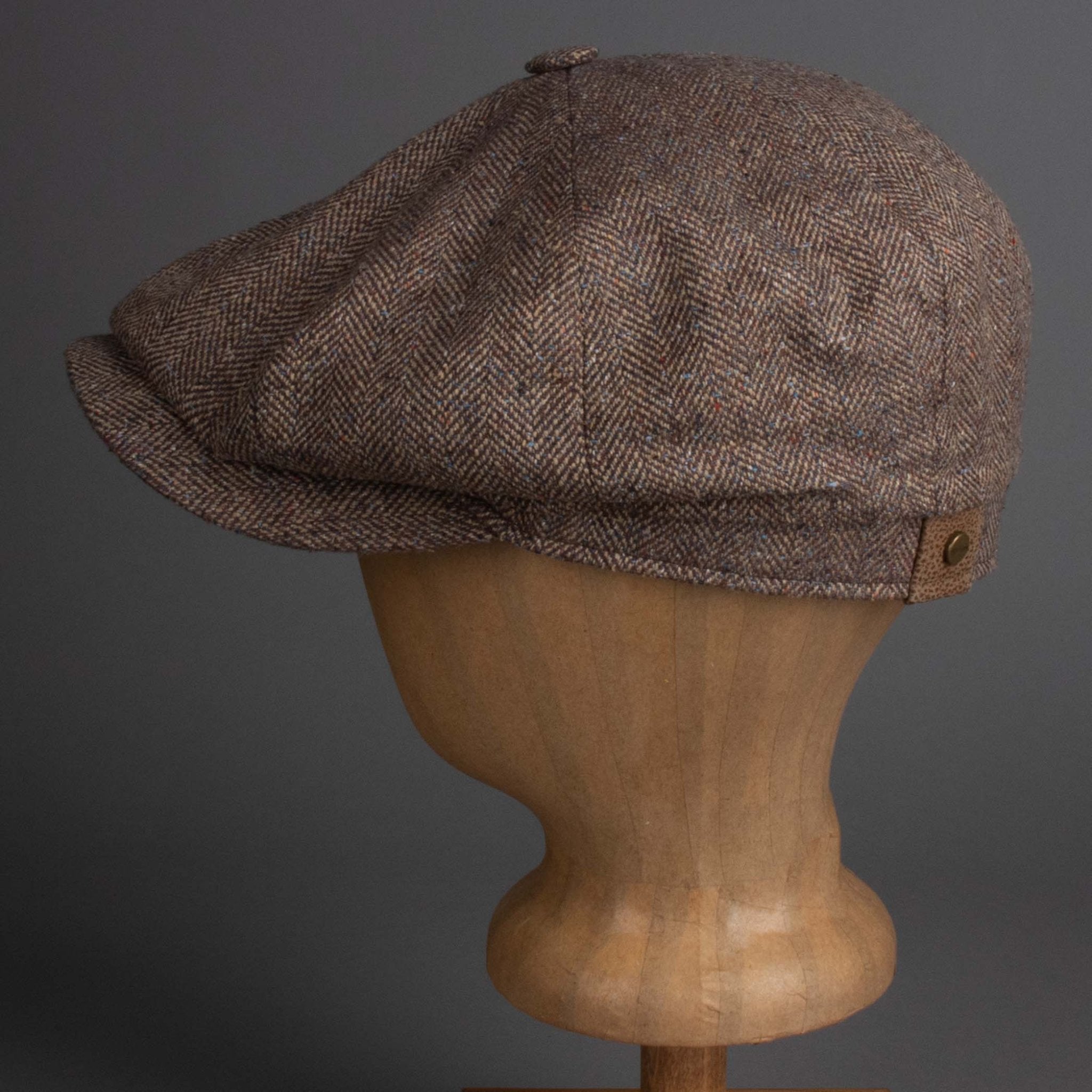 StetsonHatteras Silk Schiebermütze brauntöneMützeBritish Parts Luzern