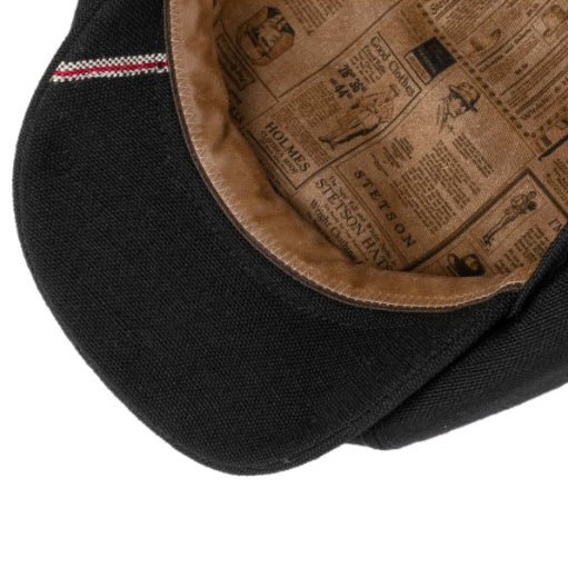 StetsonHatteras Wolle Schiebermütze Selvedge schwarzMützeBritish Parts Luzern