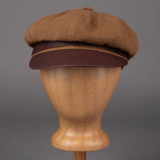 StetsonRider Cap aus gewachster Baumwolle in HellbraunMützeBritish Parts Luzern