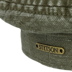 StetsonRider Peabody Cap aus Baumwolle/Leinen in olivMützeBritish Parts Luzern