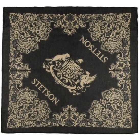 StetsonStetson Bandana Cotton schwarzHalstuchBritish Parts Luzern