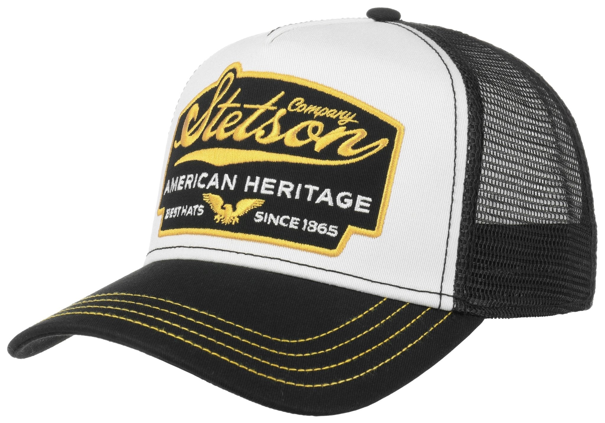 StetsonStetson Trucker Cap American Heritage schwarzBritish Parts Luzern