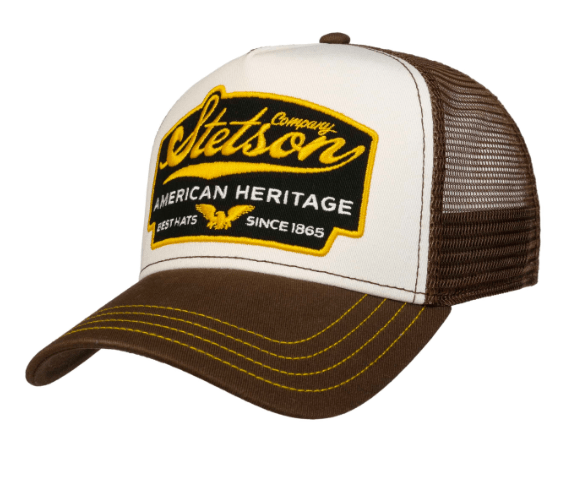 StetsonTrucker Cap American Heritage BraunTrucker CapBritish Parts Luzern