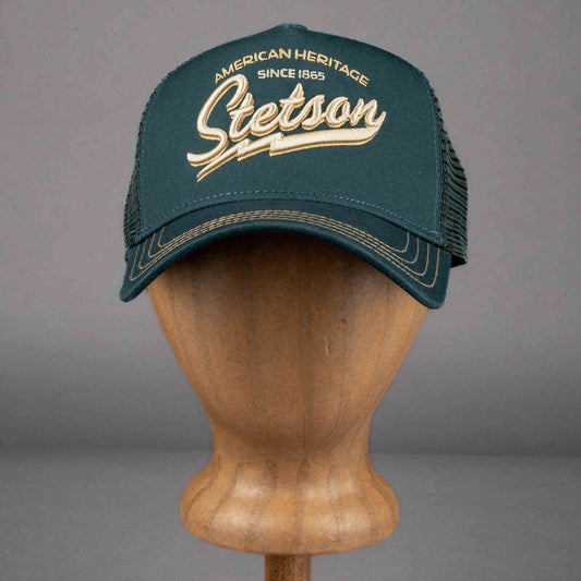 StetsonTrucker Cap American Heritage Classic GrünTrucker CapBritish Parts Luzern