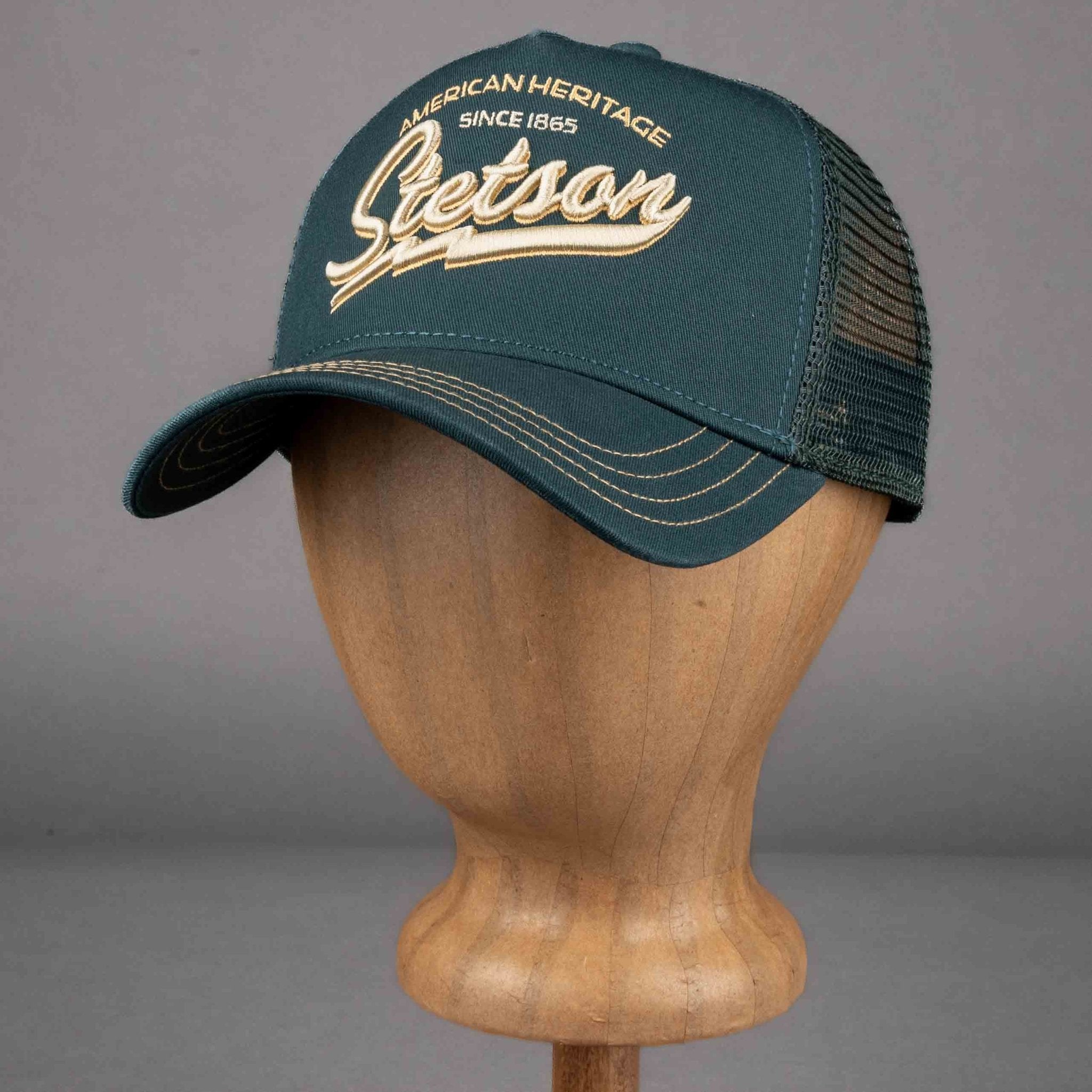 StetsonTrucker Cap American Heritage Classic GrünTrucker CapBritish Parts Luzern