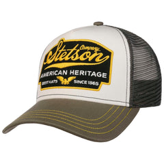 StetsonTrucker Cap American Heritage Olive WhiteTrucker CapBritish Parts Luzern