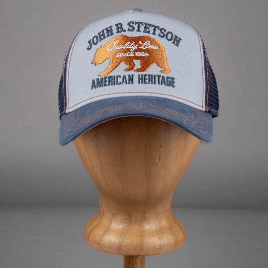 StetsonTrucker Cap Bear light blueTrucker CapBritish Parts Luzern