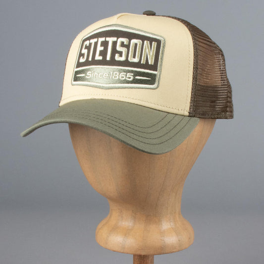 StetsonTrucker Cap Gasoline oliveBritish Parts Luzern