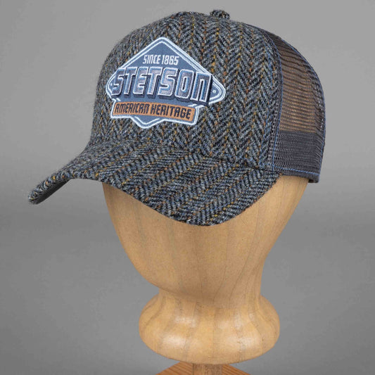 StetsonTrucker Cap Harris TweedTrucker CapBritish Parts Luzern