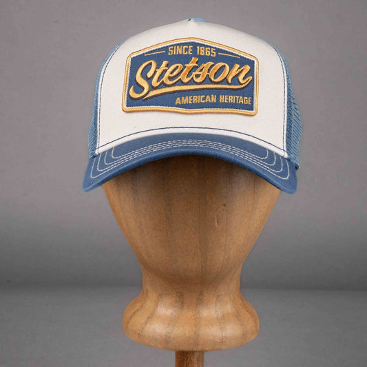 StetsonTrucker Cap Vintage - Blue / Off - WhiteTrucker CapBritish Parts Luzern