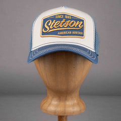 StetsonTrucker Cap Vintage - Blue / Off - WhiteTrucker CapBritish Parts Luzern