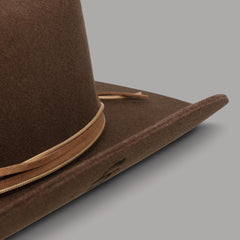 StetsonWestern Woolfelt braunHutBritish Parts Luzern