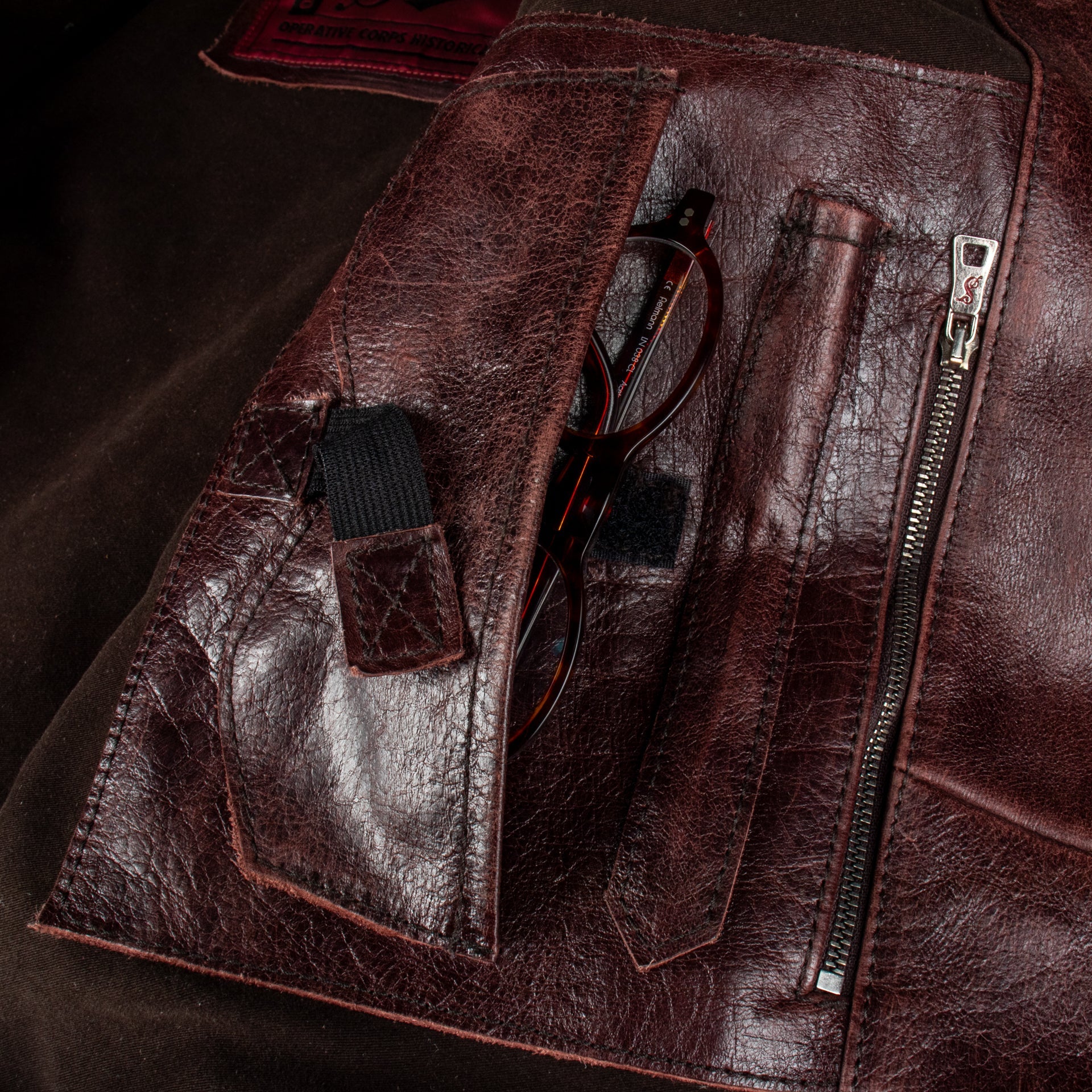 StewartCochrane Lederjacke - Buffalo BrownJackenBritish Parts Luzern