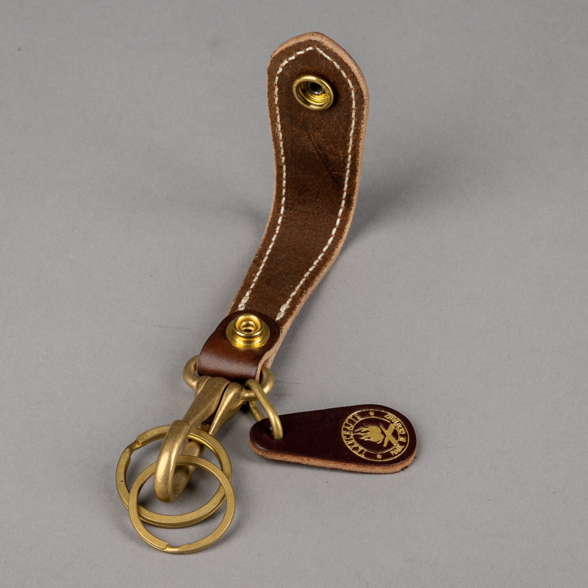 TexucraftsBelt Loop Key Chain Hook TobaccoSchlüsselanhängerBritish Parts Luzern