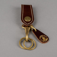 TexucraftsBelt Loop Key Chain Hook TobaccoSchlüsselanhängerBritish Parts Luzern