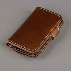 TexucraftsLined Biker Wallet S TobaccoPortemonnaieBritish Parts Luzern