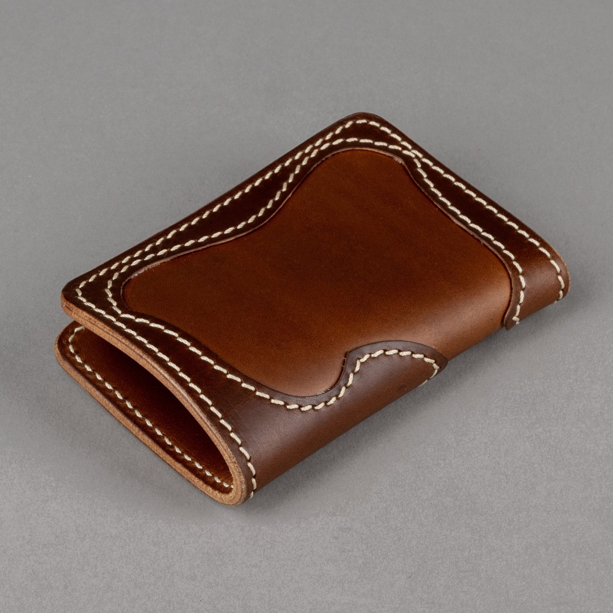 TexucraftsMini Westbound Wallet (Western Style) in TobaccoPortemonnaieBritish Parts Luzern