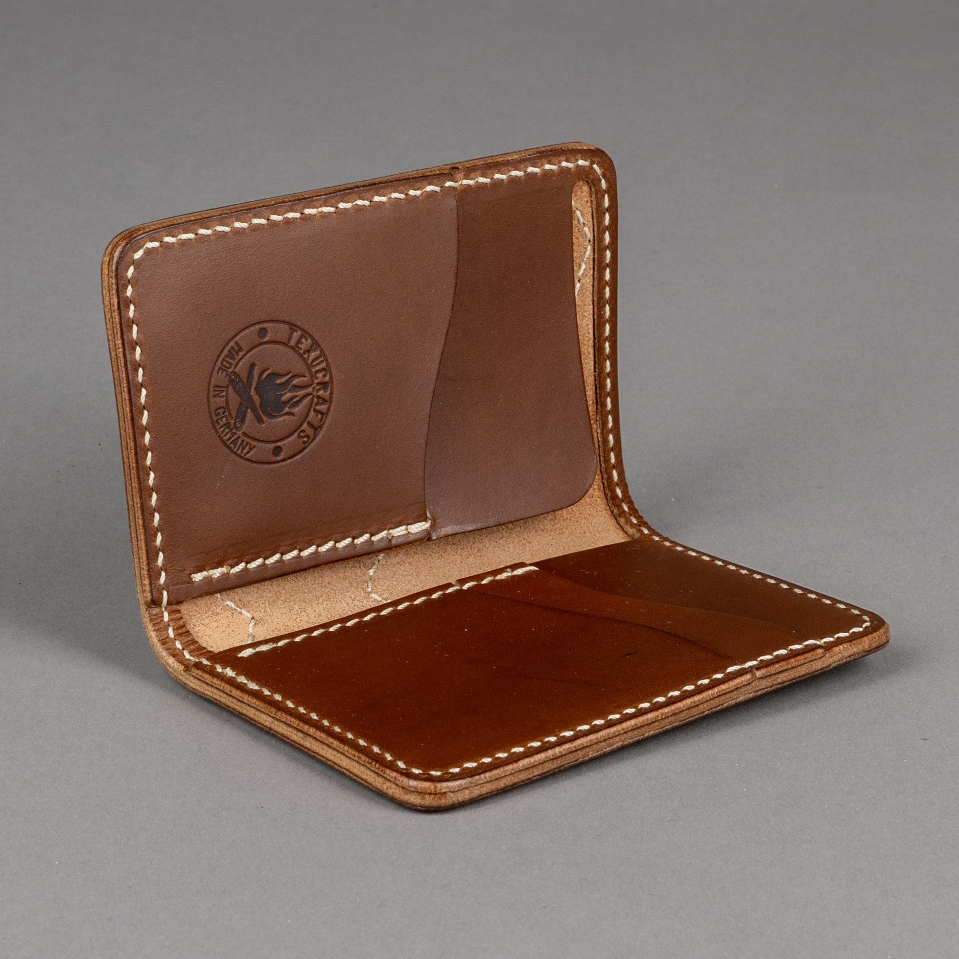 TexucraftsMini Westbound Wallet (Western Style) in TobaccoPortemonnaieBritish Parts Luzern