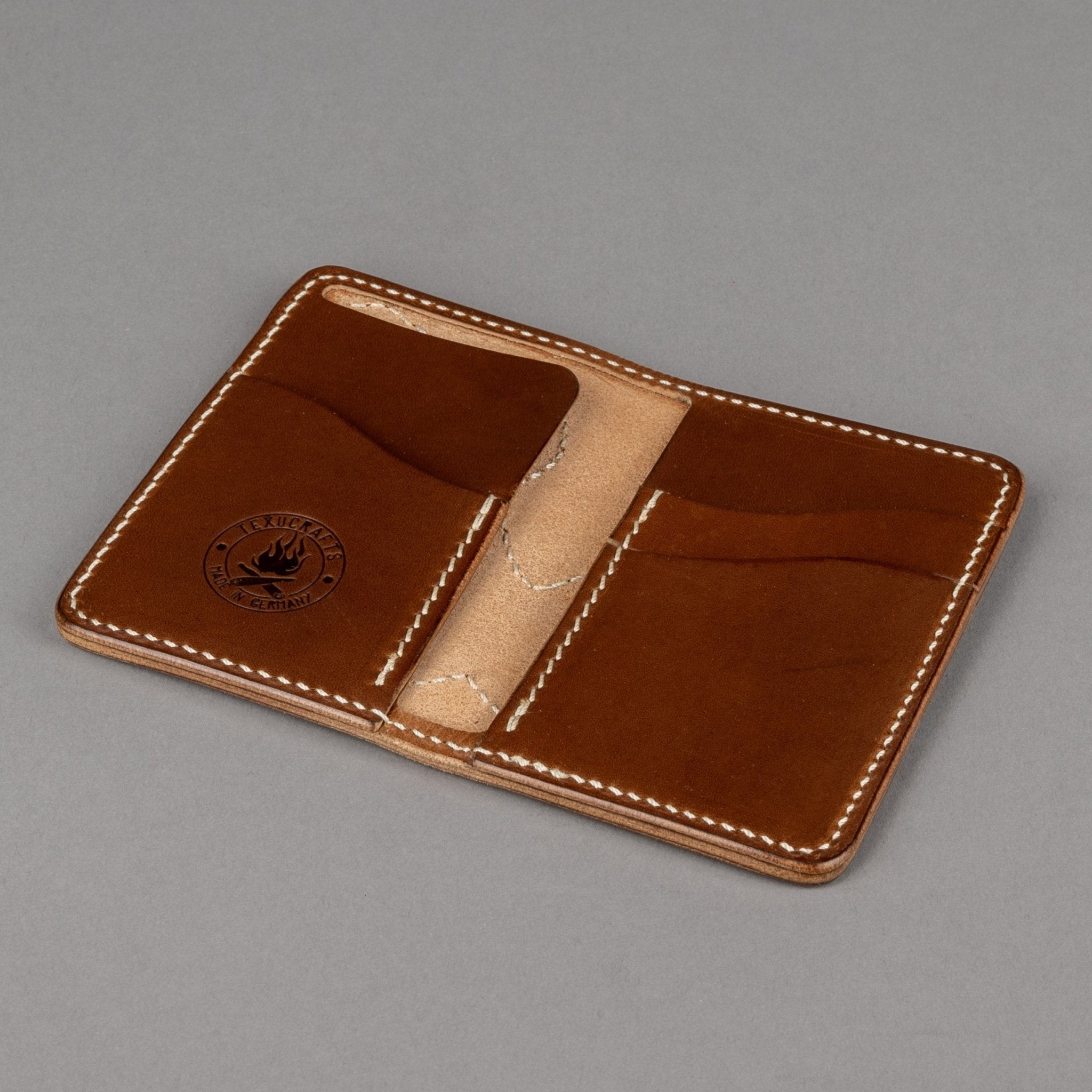 TexucraftsMini Westbound Wallet (Western Style) in TobaccoPortemonnaieBritish Parts Luzern