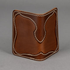 TexucraftsMini Westbound Wallet (Western Style) in TobaccoPortemonnaieBritish Parts Luzern