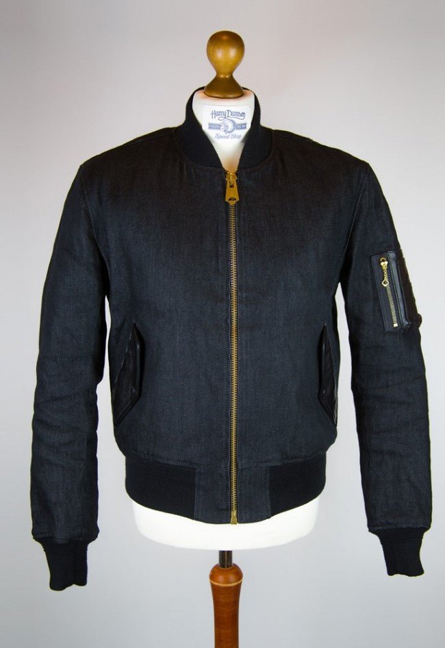 Thedi LeathersDenim Flieger JackeJackenBritish Parts Luzern