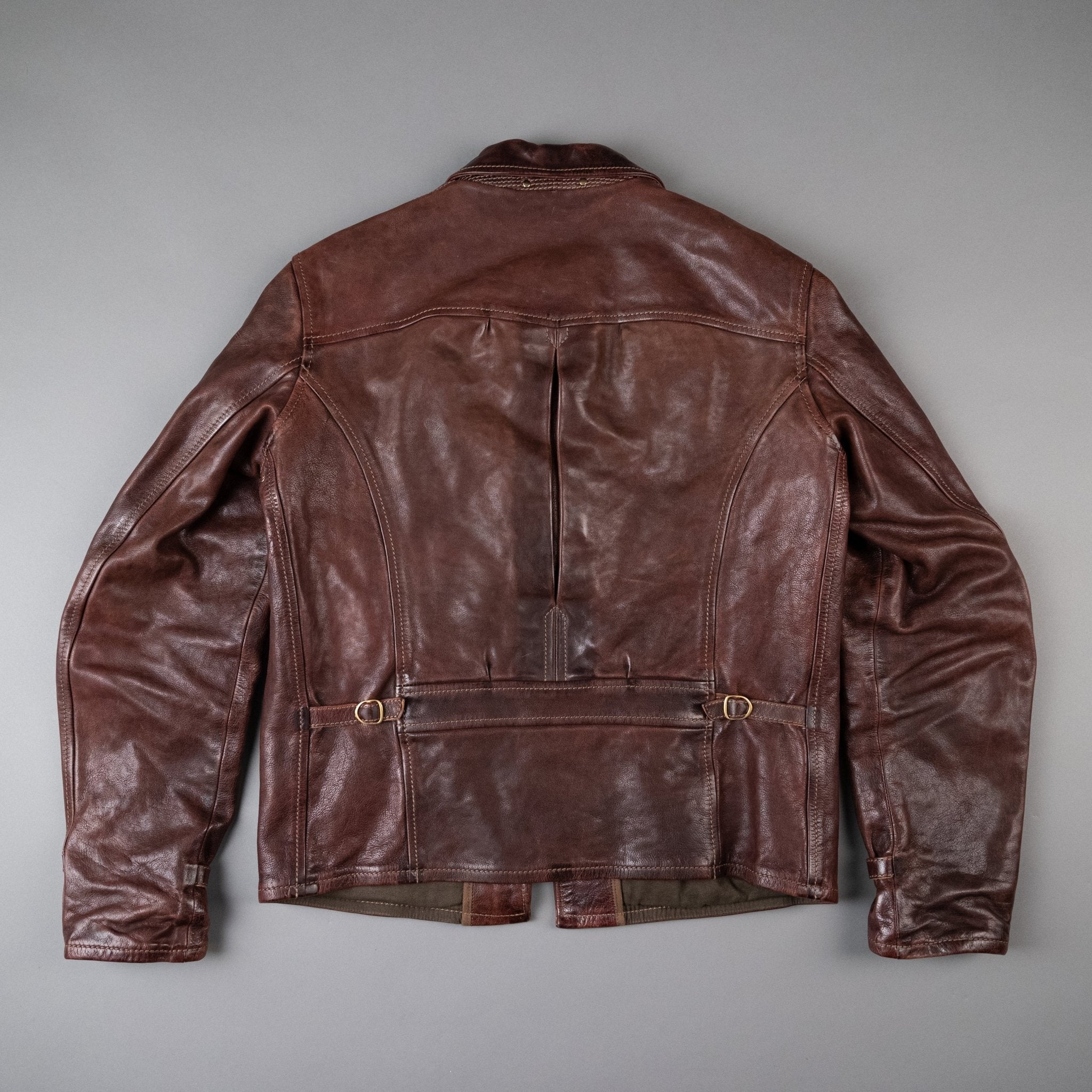 Thedi LeathersMTC - 1279720 Pferdelederjacke BrownJackenBritish Parts Luzern