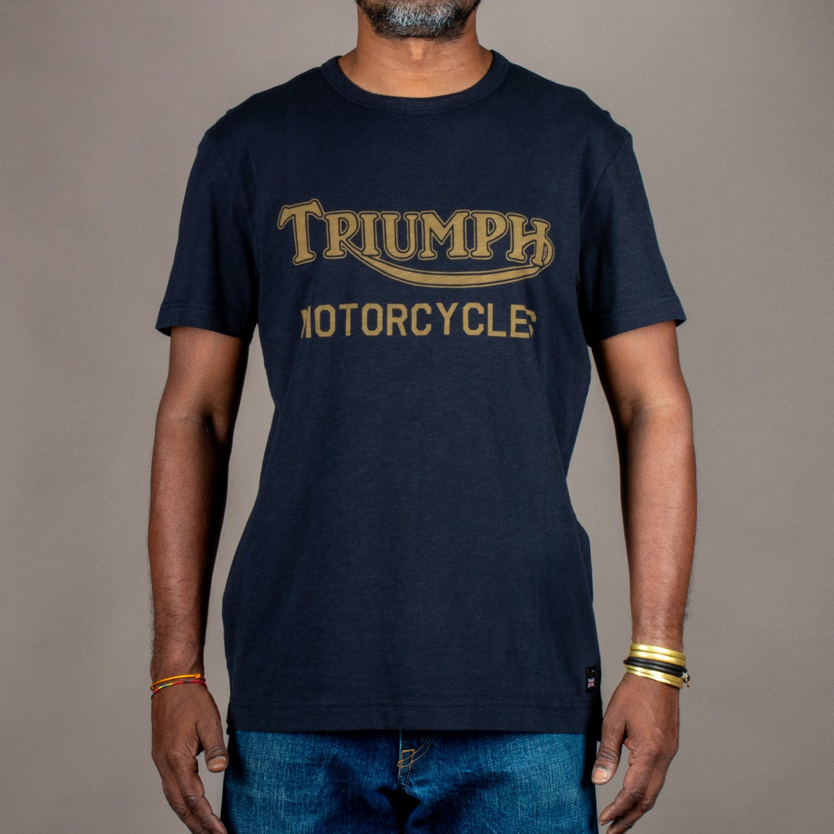 Triumph MotorcyclesBarwell T-Shirt schwarz/goldT-ShirtBritish Parts Luzern