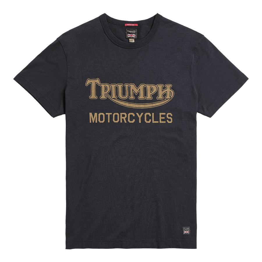 Triumph MotorcyclesBarwell T-Shirt schwarz/goldT-ShirtBritish Parts Luzern