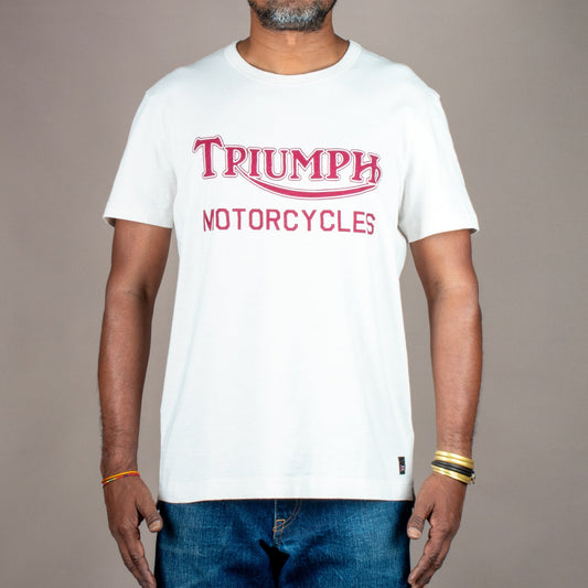 Triumph MotorcyclesBarwell T-Shirt white/sandT-ShirtBritish Parts Luzern