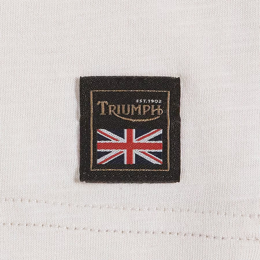Triumph MotorcyclesBarwell T-Shirt white/sandT-ShirtBritish Parts Luzern