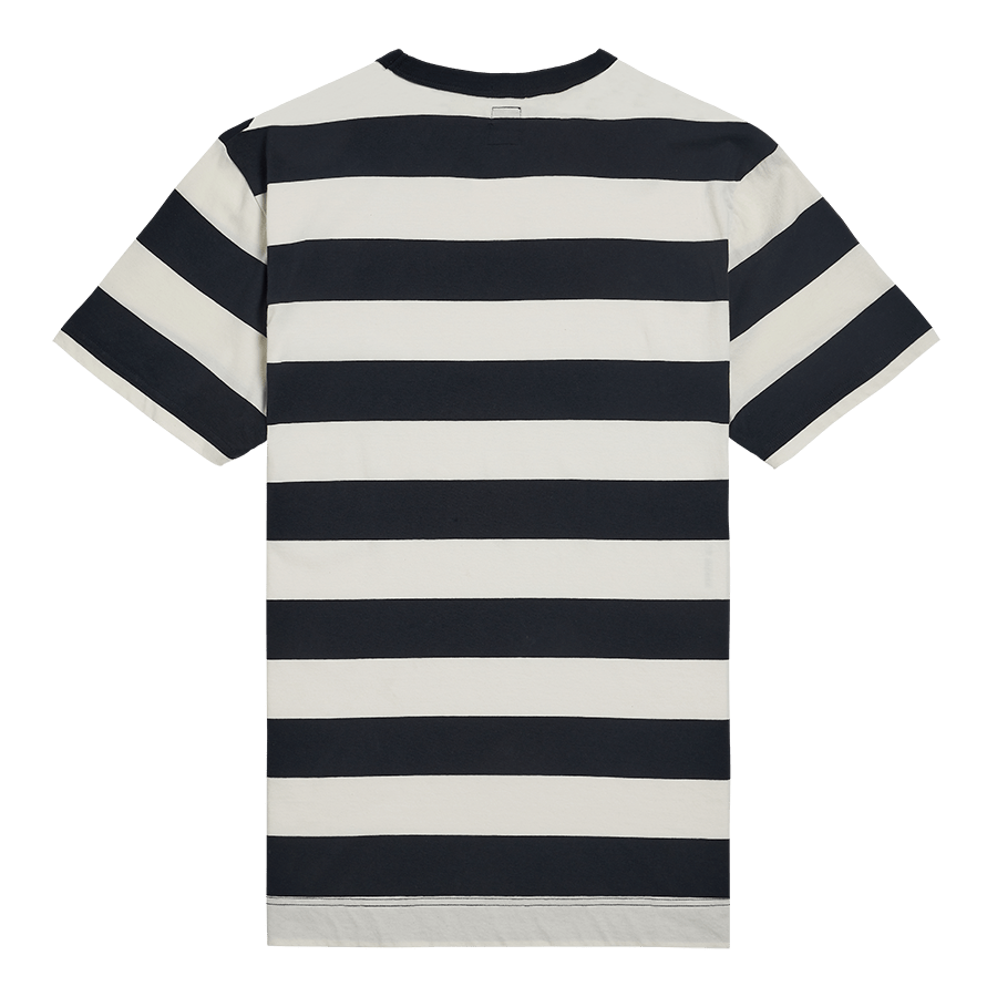 Triumph MotorcyclesBratt Striped T-Shirt in Bone / BlackT-ShirtBritish Parts Luzern