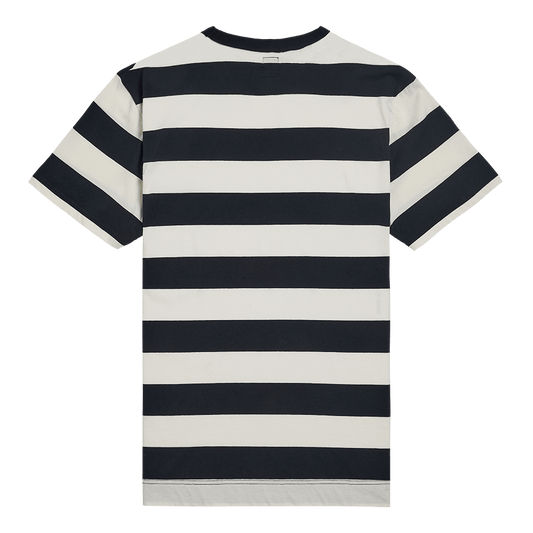 Triumph MotorcyclesBratt Striped T-Shirt in Bone / BlackT-ShirtBritish Parts Luzern