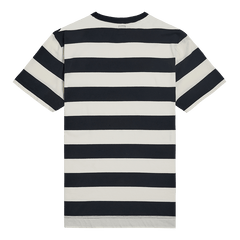 Triumph MotorcyclesBratt Striped T-Shirt in Bone / BlackT-ShirtBritish Parts Luzern