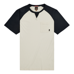 Triumph MotorcyclesFlynn Raglan Pocket T-Shirt in Bone / BlackT-ShirtBritish Parts Luzern