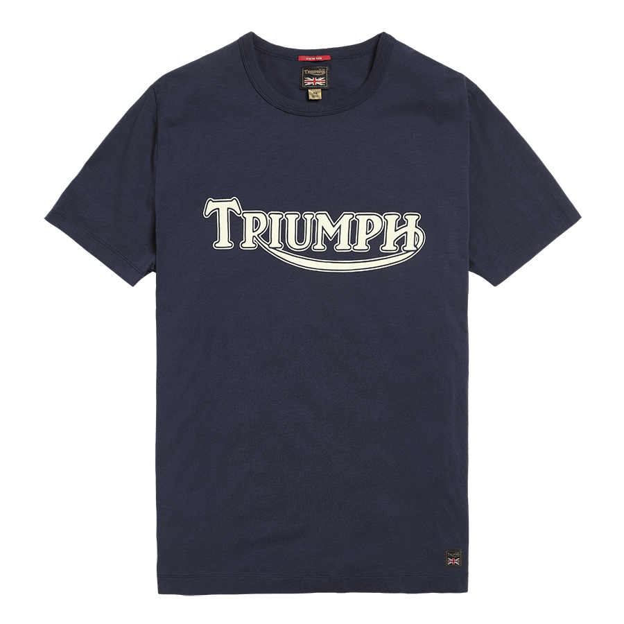 Triumph MotorcyclesFork Seal T-Shirt IndigoT-ShirtBritish Parts Luzern