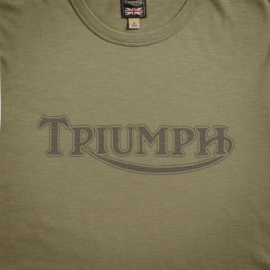 Triumph MotorcyclesFork Seal T-Shirt KhakiT-ShirtBritish Parts Luzern