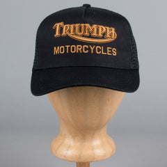 Triumph MotorcyclesOil Trucker Cap schwarzTrucker CapBritish Parts Luzern