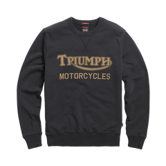 Triumph MotorcyclesRadial Sweatshirt in schwarzLongsleeve ShirtBritish Parts Luzern