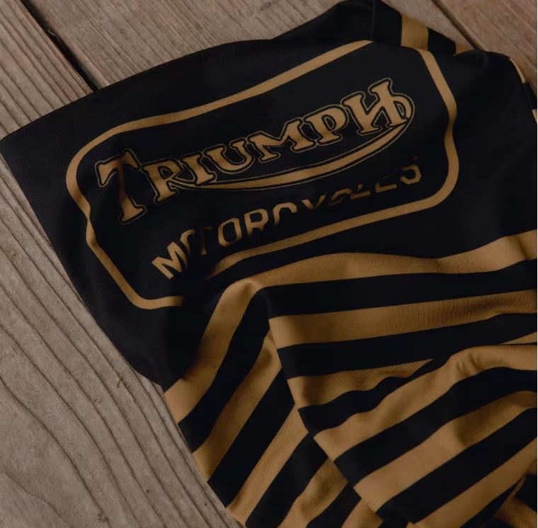 Triumph MotorcyclesTriumph Pinstriped SchlauchtuchHalstuchBritish Parts Luzern