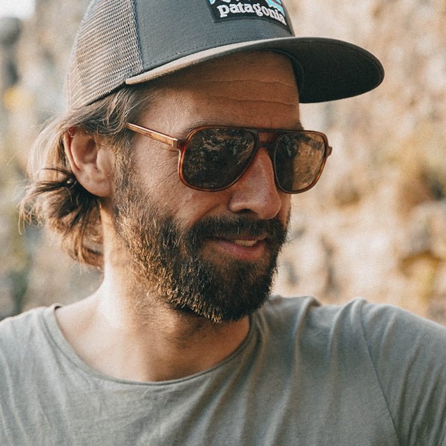 VallonHowlin' Sunglasses - Dark Tortoise / Polarized Sunglasses British Parts Lucerne